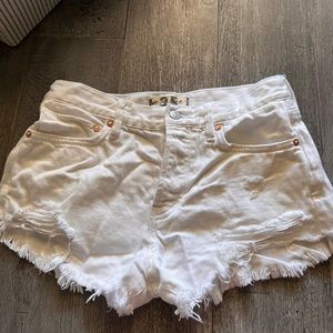 Free people we the free denim shorts